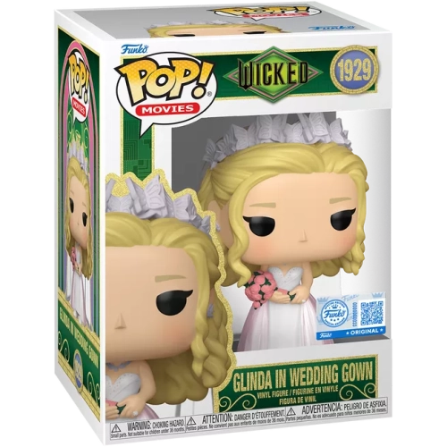 Funko Pop! Glinda in Wedding Gown #1929 Wicked Movies Box