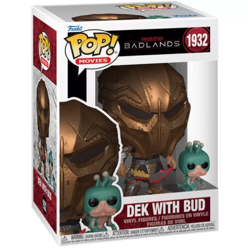 Funko Pop! Dek with Bud #1932 Predator Badlands Movies Box