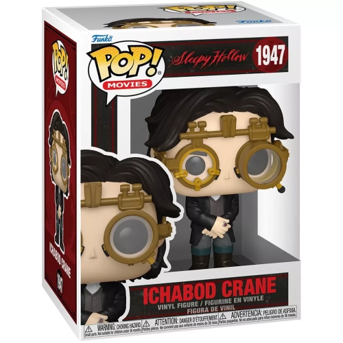 Funko Pop! Ichabod Crane #1947 with Goggles Sleepy Hollow Box