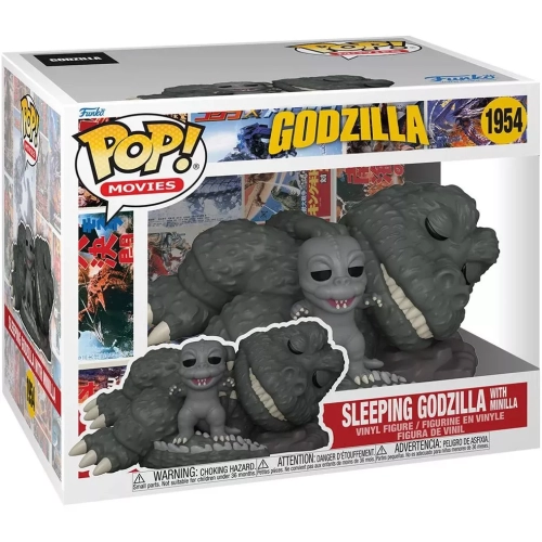 Funko Pop! Sleeping Godzilla with Minilla #1954 6 Inch Box