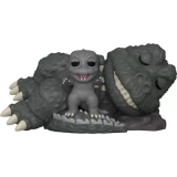Sleeping Godzilla with Minilla
