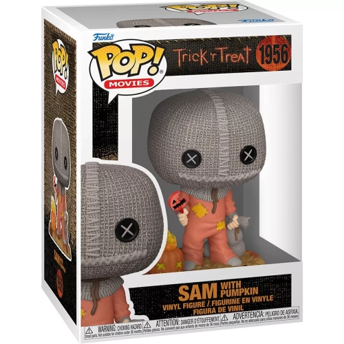 Funko Pop! Sam with Pumpkin #1956 Trick 'r Treat Movies Box