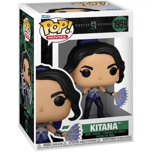 Funko Pop! Kitana #1959 Mortal Kombat II Movies Vinyl Figure Box