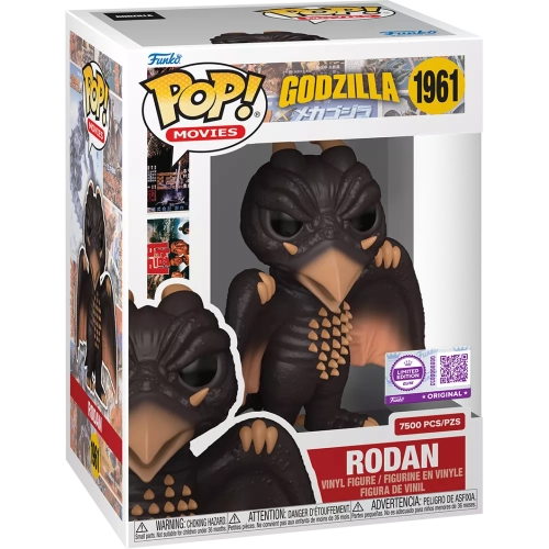 Funko Pop! Rodan #1961 Godzilla Movies Vinyl Figure Box