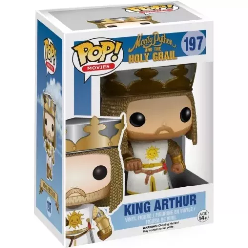 Funko Pop! King Arthur #197 Monty Python and the Holy Grail Box