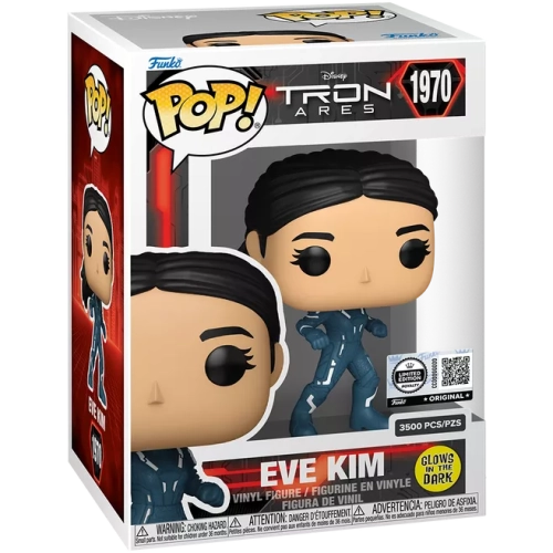 Funko Pop! Eve Kim #1970 Glows in the Dark Disney Tron Ares Box