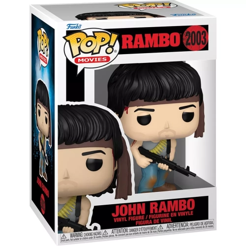 Funko Pop! John Rambo #2003 Movies Vinyl Figure Box