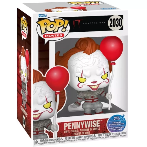 Funko Pop! Pennywise #2030 with Balloon It Chaper One Box