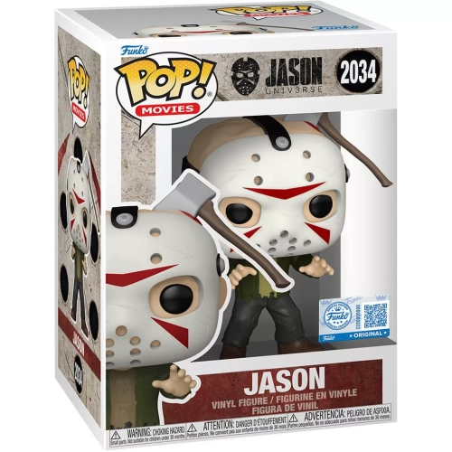 Funko Pop! Jason #2034 Axe in Head Jason Un1v3rse Movies Box