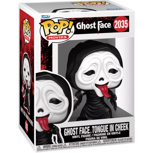 Ghost Face Tongue in Cheek