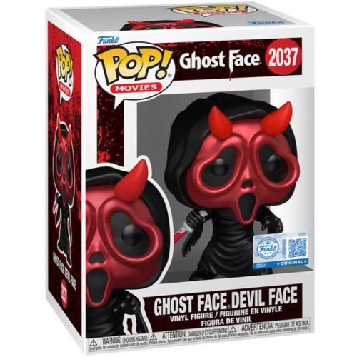 Funko Pop! Ghost Face Devil Face #2037 Movies Vinyl Figure Box