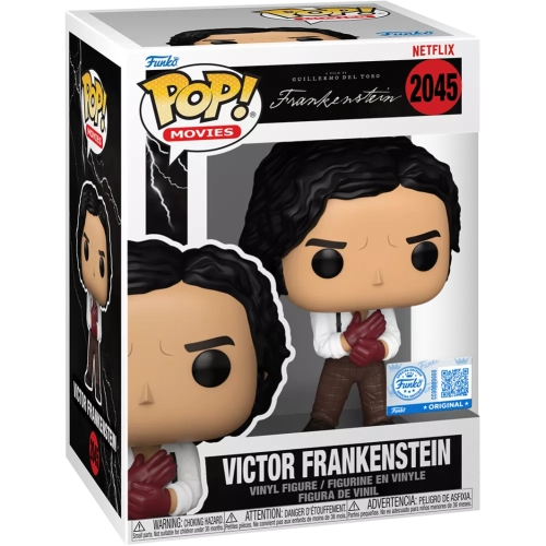 Funko Pop! Victor Frankenstein #2045 A Film by Guillermo Del Toro Frankenstein Box