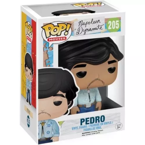 Funko Pop! Pedro #205 Napoleon Dynamite Movies Vinyl Figure Box