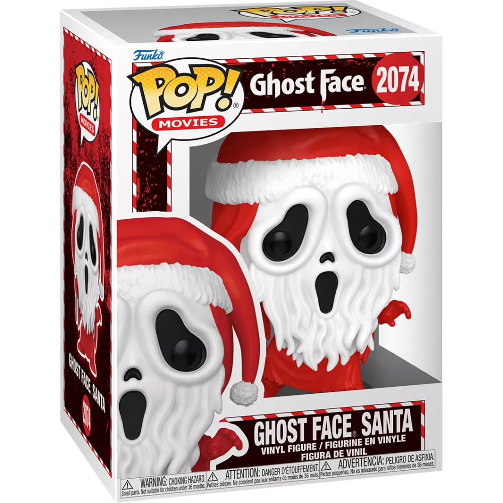Ghost Face Santa Box