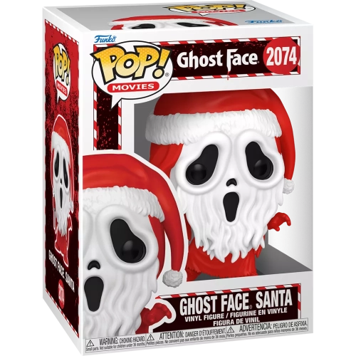 Funko Pop! Ghost Face Santa #2074 Movies Vinyl Figure Box