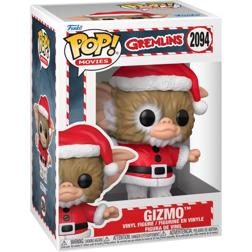 Funko Pop! Gizmo #2094 Santa Coat Gremlins Movies Vinyl Figure Box