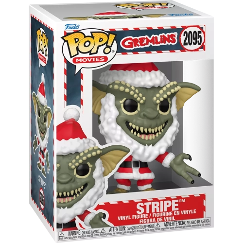 Funko Pop! Stripe #2095 Santa Coat Gremlins Movies Box