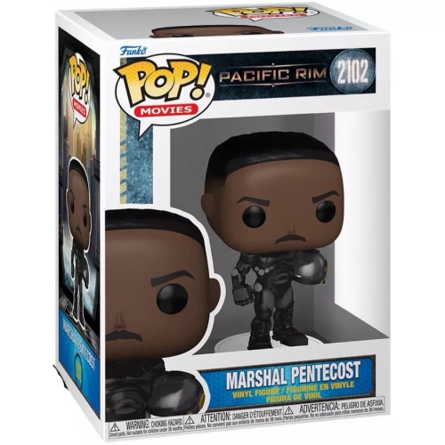 Funko Pop! Marshal Pentecost #2102 Pacific Rim Movies Box