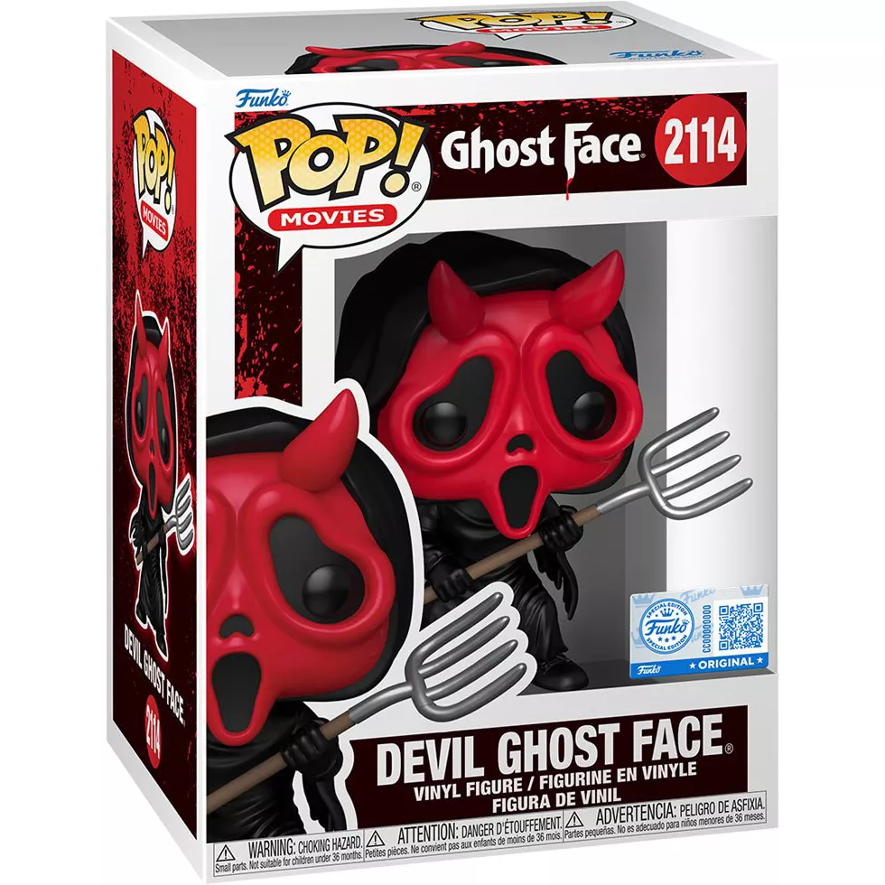 Devil Ghost Face Box