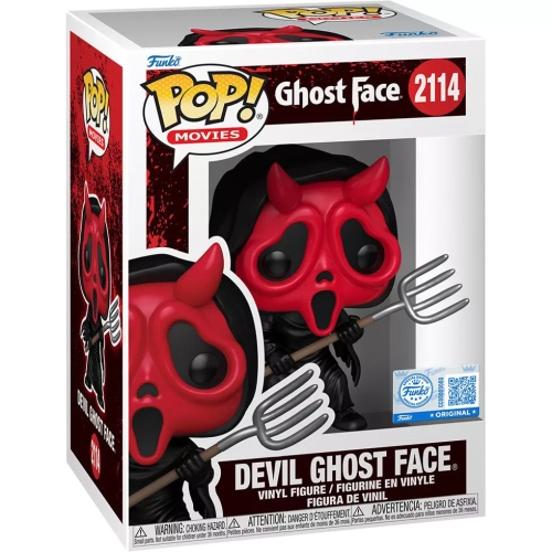 Funko Pop! Devil Ghost Face #2114 Movies Vinyl Figure Box