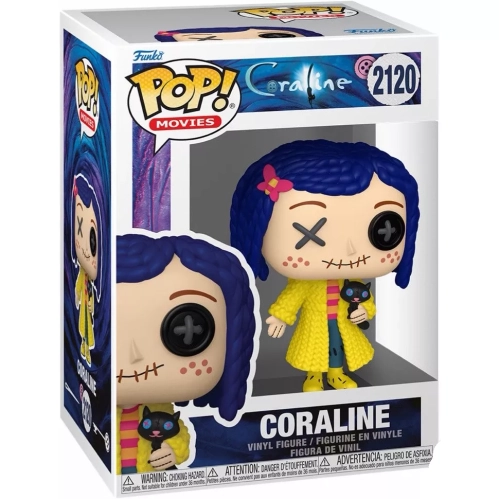 Funko Pop! Coraline #2120 Patchwork Movies Vinyl Figure Box