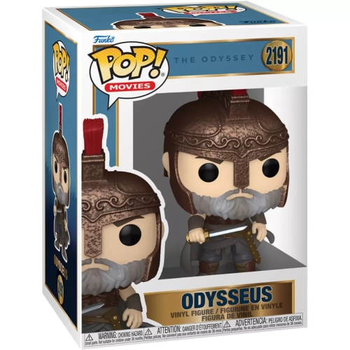 Funko Pop! Odysseus #2191 The Odyssey Movies Vinyl Figure Box