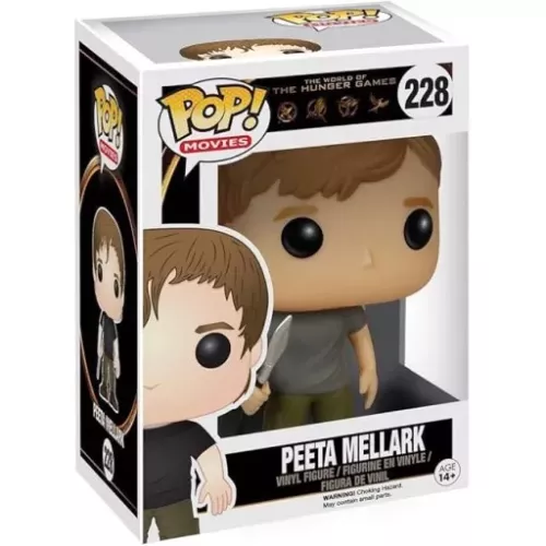 Funko Pop! Peeta Mellark #228 The World of The Hunger Games Box