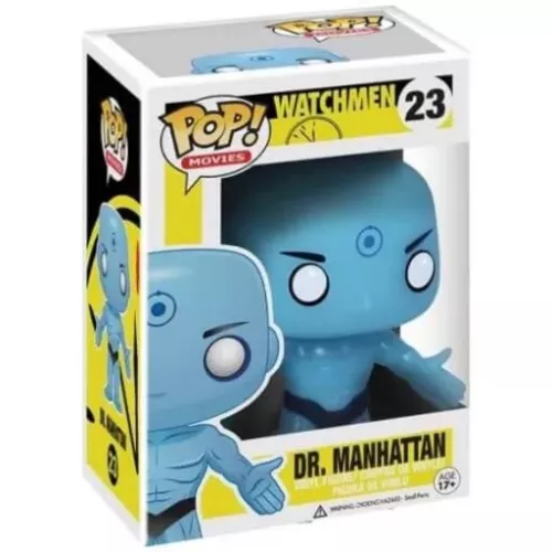Funko Pop! Dr. Manhattan #23 Watchmen Movies Vinyl Figure Box