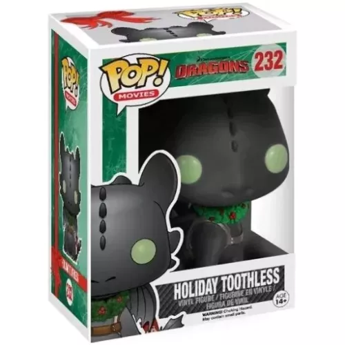 Funko Pop! Holiday Toothless #232 Dreamworks Dragons Box