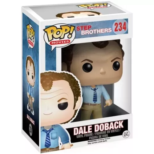 Funko Pop! Dale Doback #234 Step Brothers Movies Vinyl Figure Box