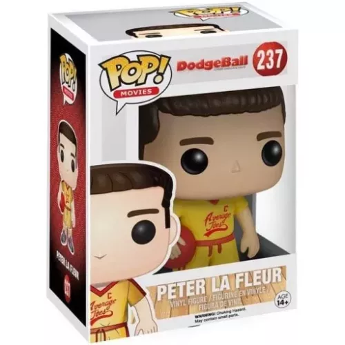 Funko Pop! Peter La Fleur #237 Dodgeball Movies Vinyl Figure Box