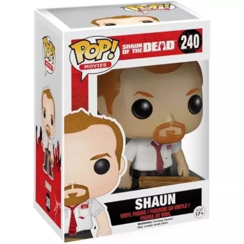 Funko Pop! Shaun #240 Shaun of the Dead Movies Vinyl Figure Box