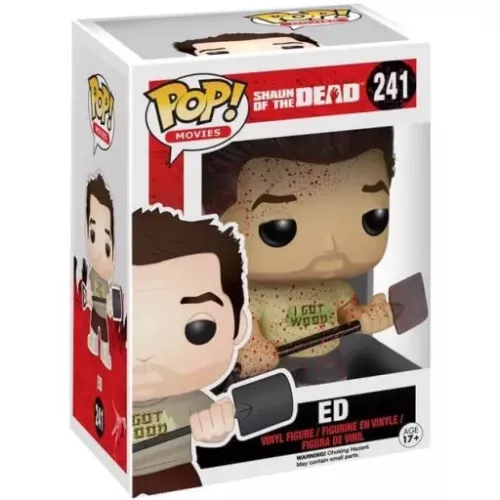 Funko Pop! Ed #241 Bloody Shaun of the Dead Movies Box