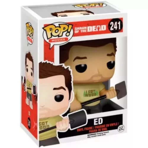 Funko Pop! Ed #241 Shaun of the Dead Movies Vinyl Figure Box