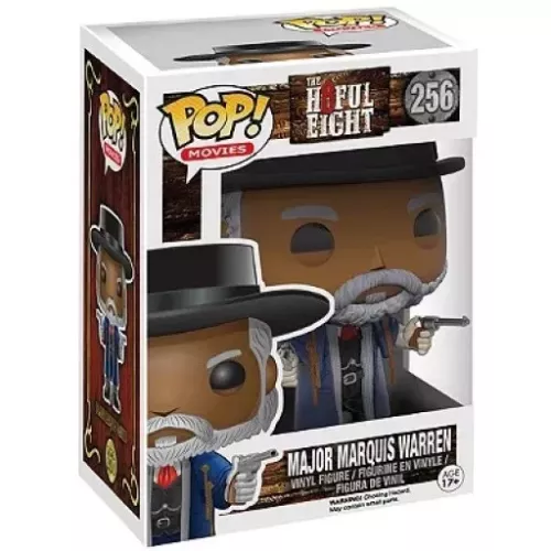 Funko Pop! Major Marquis Warren #256 The Hateful Eight Box