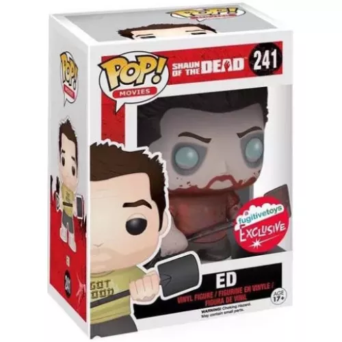 Funko Pop! Ed #259 Zombie Shaun of the Dead Movies Box