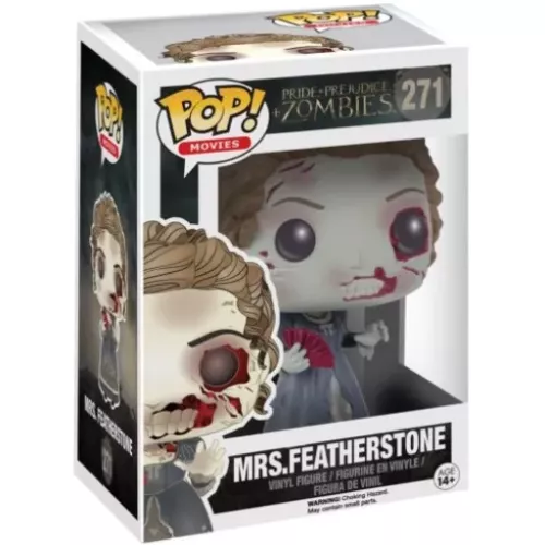 Funko Pop! Mrs. Featherstone #271 Pride   Prejudice   Zombies Box