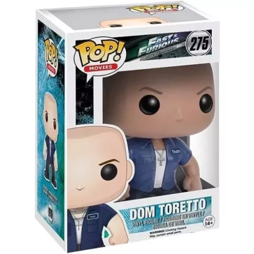 Funko Pop! Dom Toretto #275 Fast & Furious Official Movie Merchandise Box
