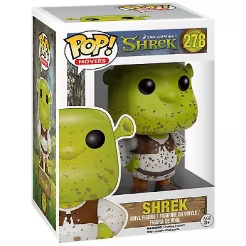 Funko Pop! Shrek #278 Mud Splatter Dreamworks Shrek Box