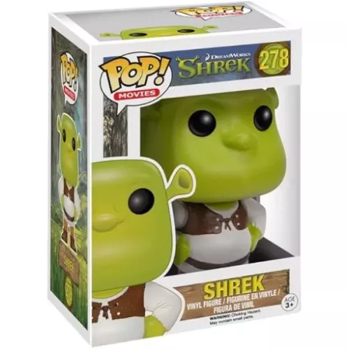 Funko Pop! Shrek #278 Dreamworks Shrek Movies Vinyl Figure Box