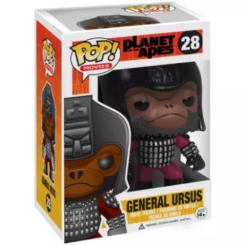 Funko Pop! General Ursus #28 Planet of the Apes Movies Box