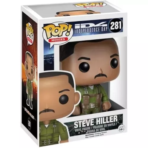 Funko Pop! Steve Hiller #281 ID4 Independence Day Movies Box