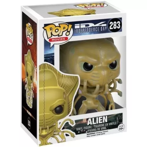 Funko Pop! Alien #283 ID4 Independence Day Movies Vinyl Figure Box