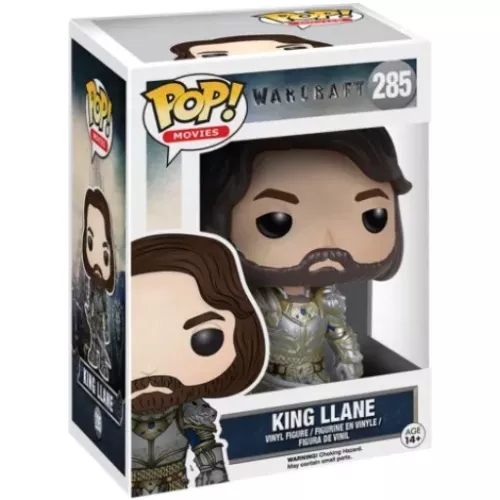 Funko Pop! King Llane #285 Warcraft Movies Vinyl Figure Box