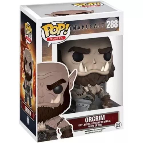 Funko Pop! Orgrim #288 Warcraft Movies Vinyl Figure Box