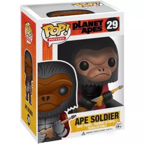 Funko Pop! Ape Soldier #29 Planet of the Apes Movies Box