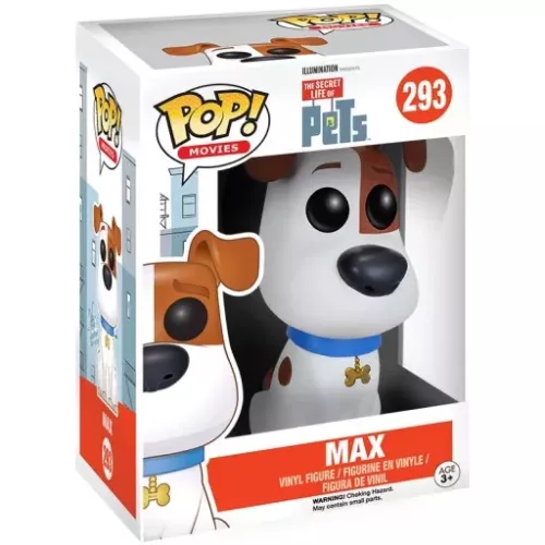 Funko Pop! Max #293 Illumination Presents The Secret Life of Pets Box