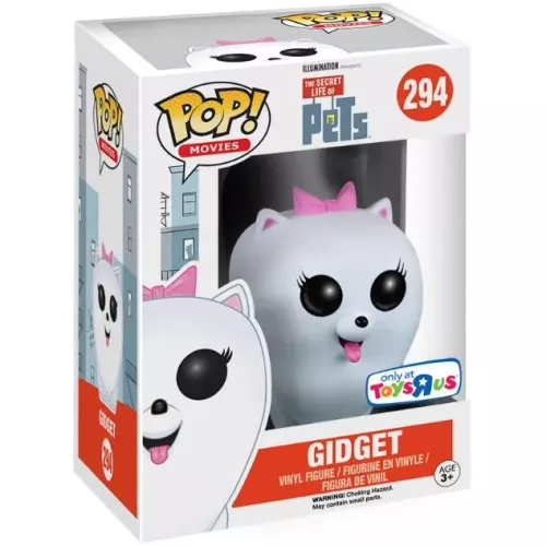 Funko Pop! Gidget #294 Flocked Illumination Presents The Secret Life of Pets Box