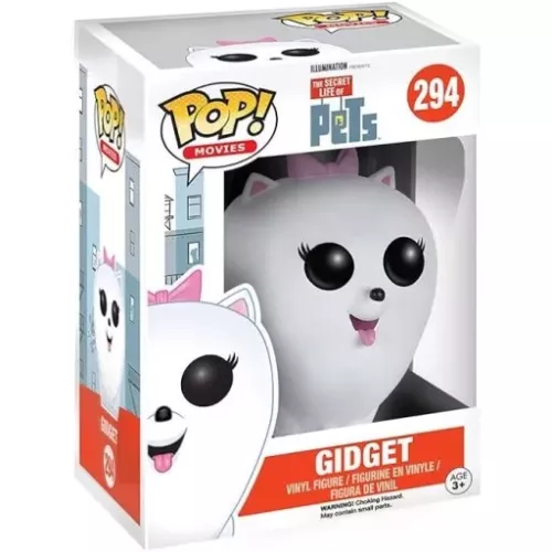 Funko Pop! Gidget #294 Illumination Presents The Secret Life of Pets Box