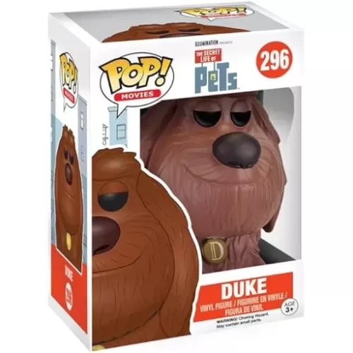 Funko Pop! Duke #296 Illumination Presents The Secret Life of Pets Box